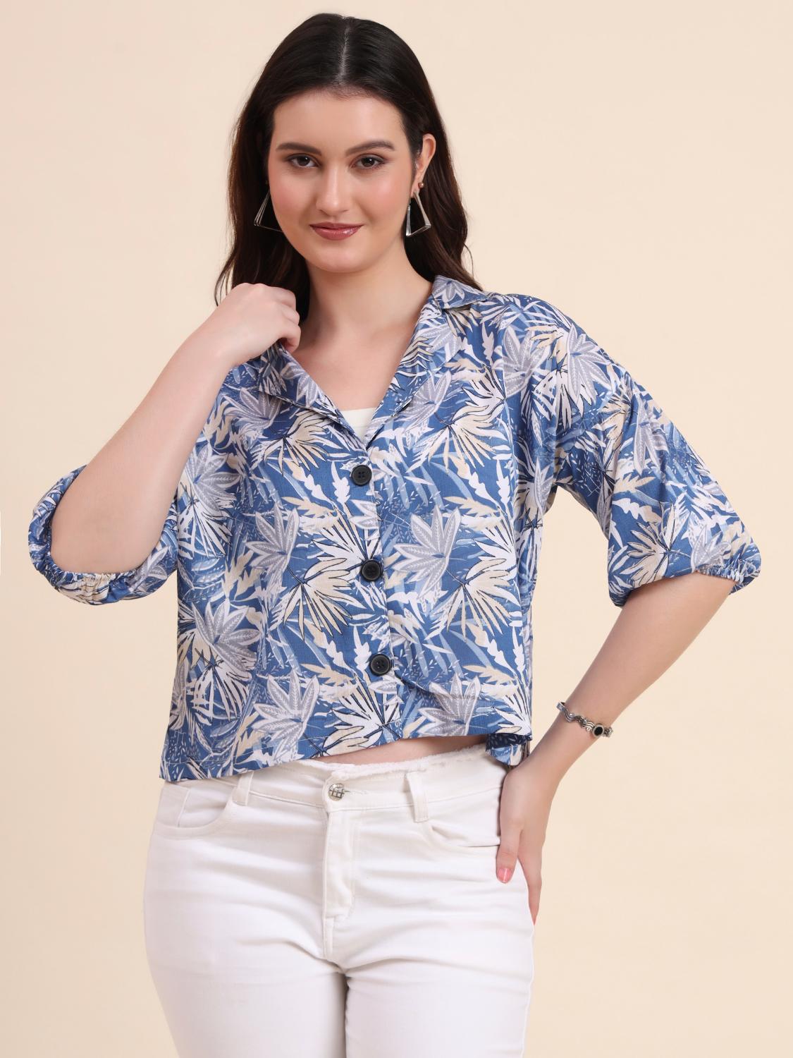 Blue Delta Readymade Short Crocks Shirt