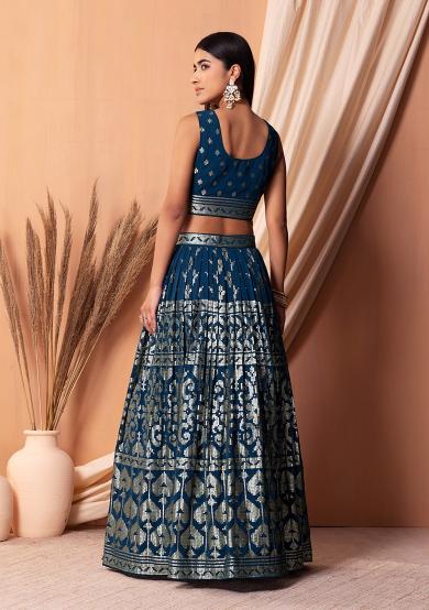 Blue Georgette Georgette — alternate view