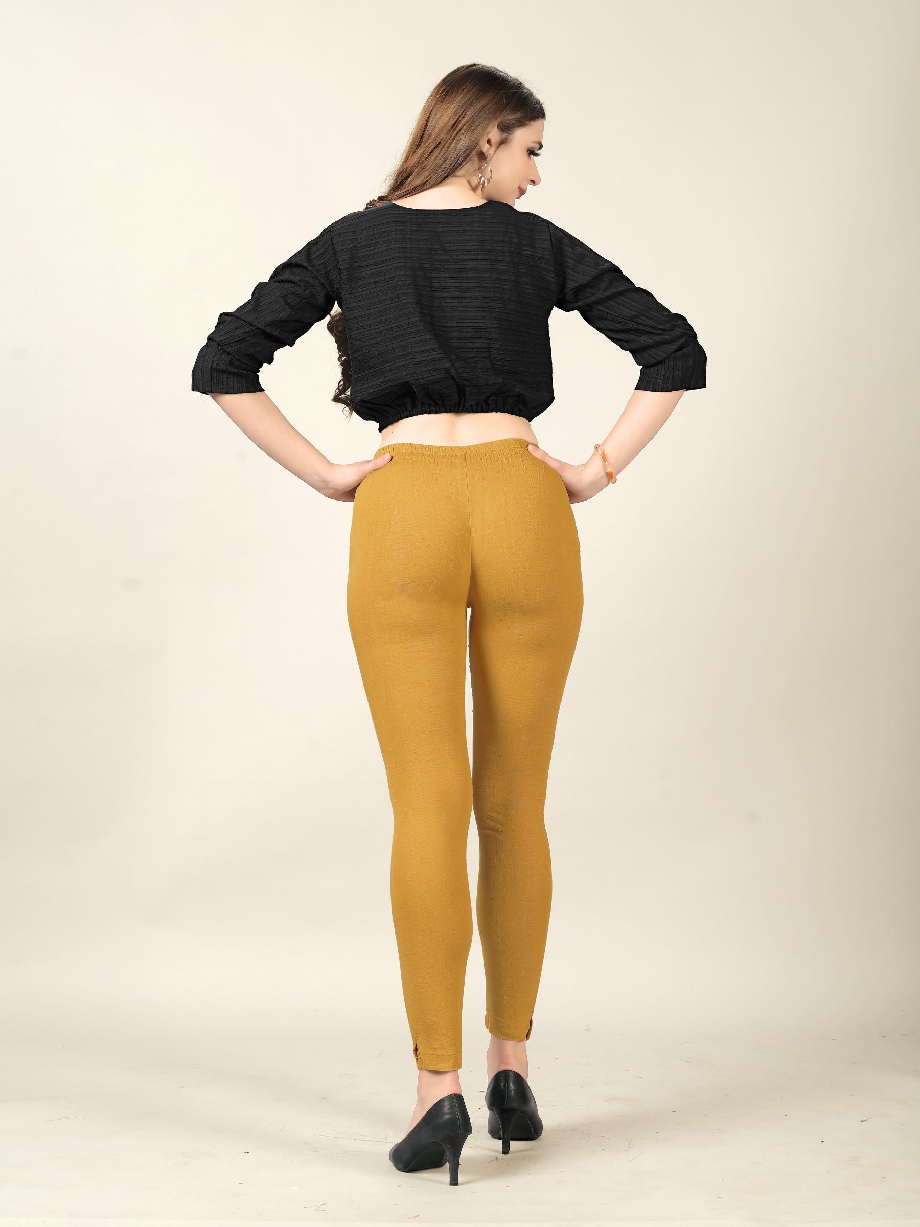 Chiku Rayon Lycra Readymade Pant — alternate view