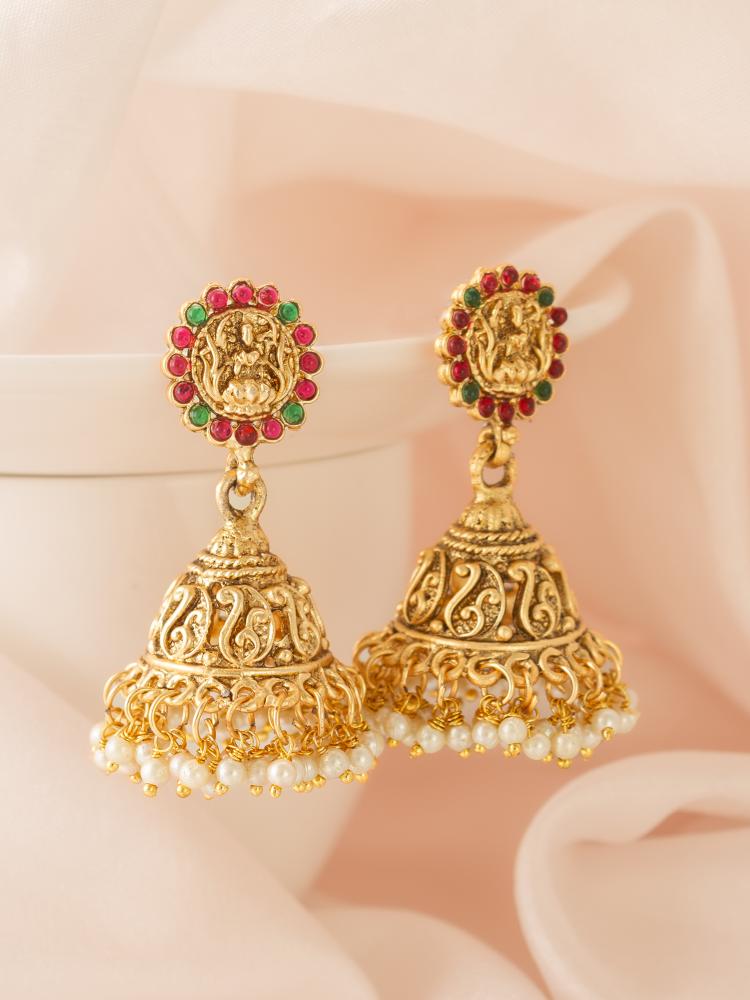 Deity Jhumka earring