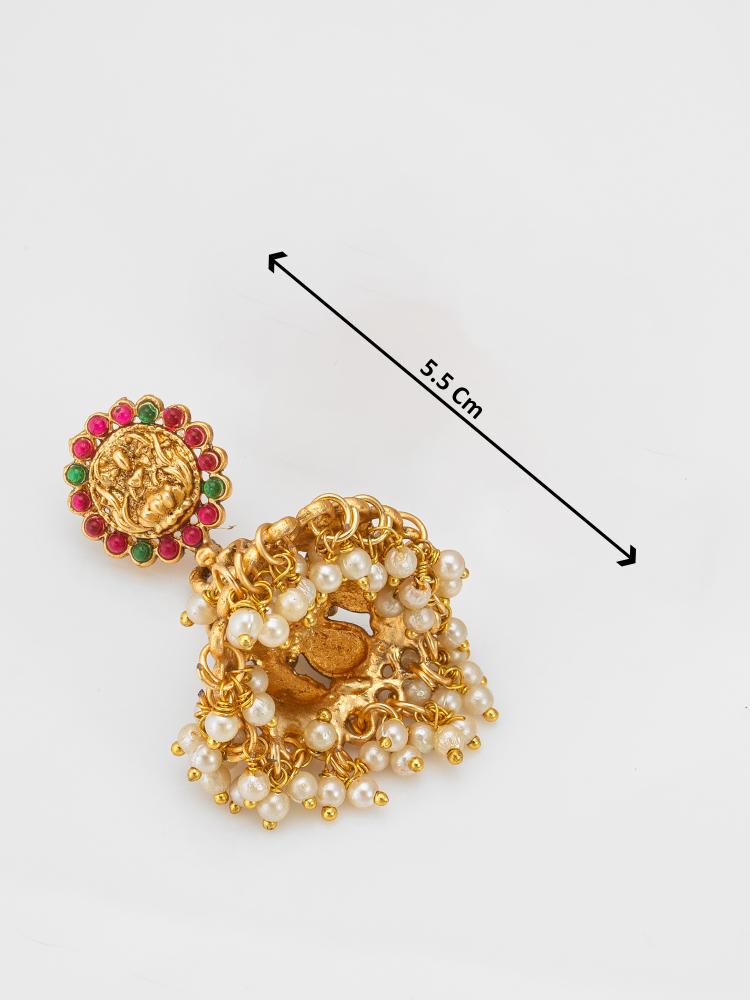 Deity Jhumka earring