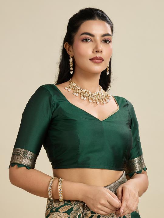 Green Kanjivaram Silk Saree