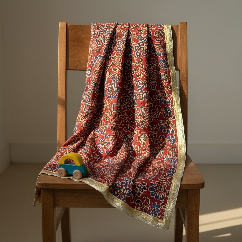 Maroon Designer Digital Printed Cotton Printed Dupatta