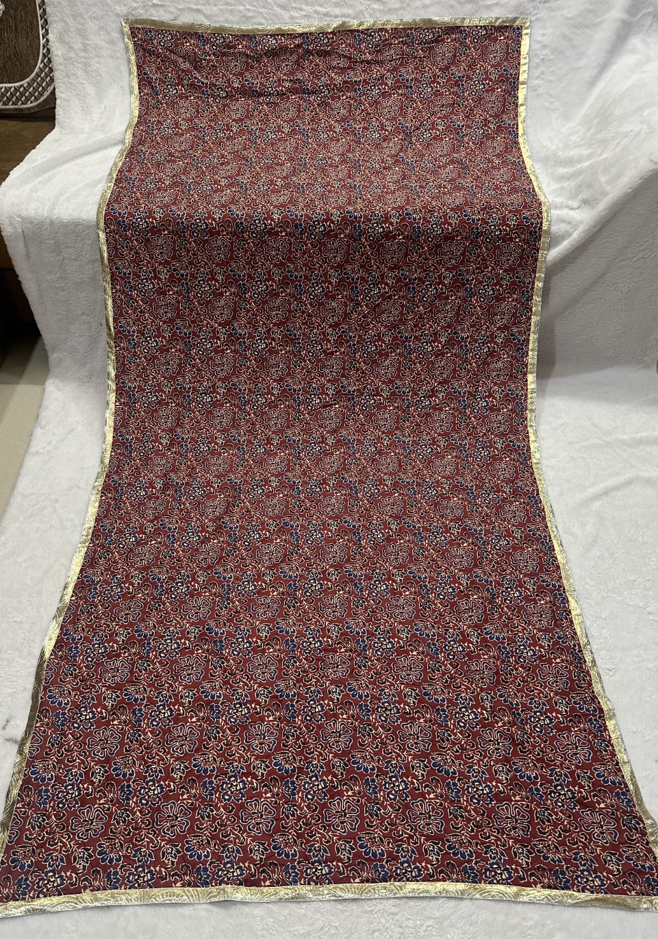 Maroon Designer Digital Printed Cotton Printed Dupatta