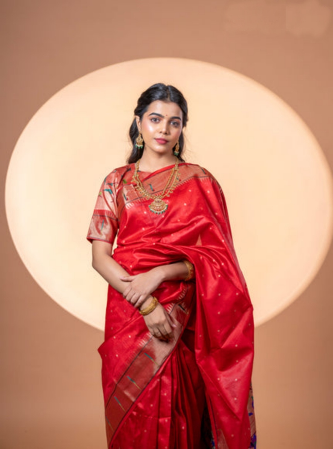 Maroon Khadi Raw Silk Woven Meena Rich Pallu Designer Saree