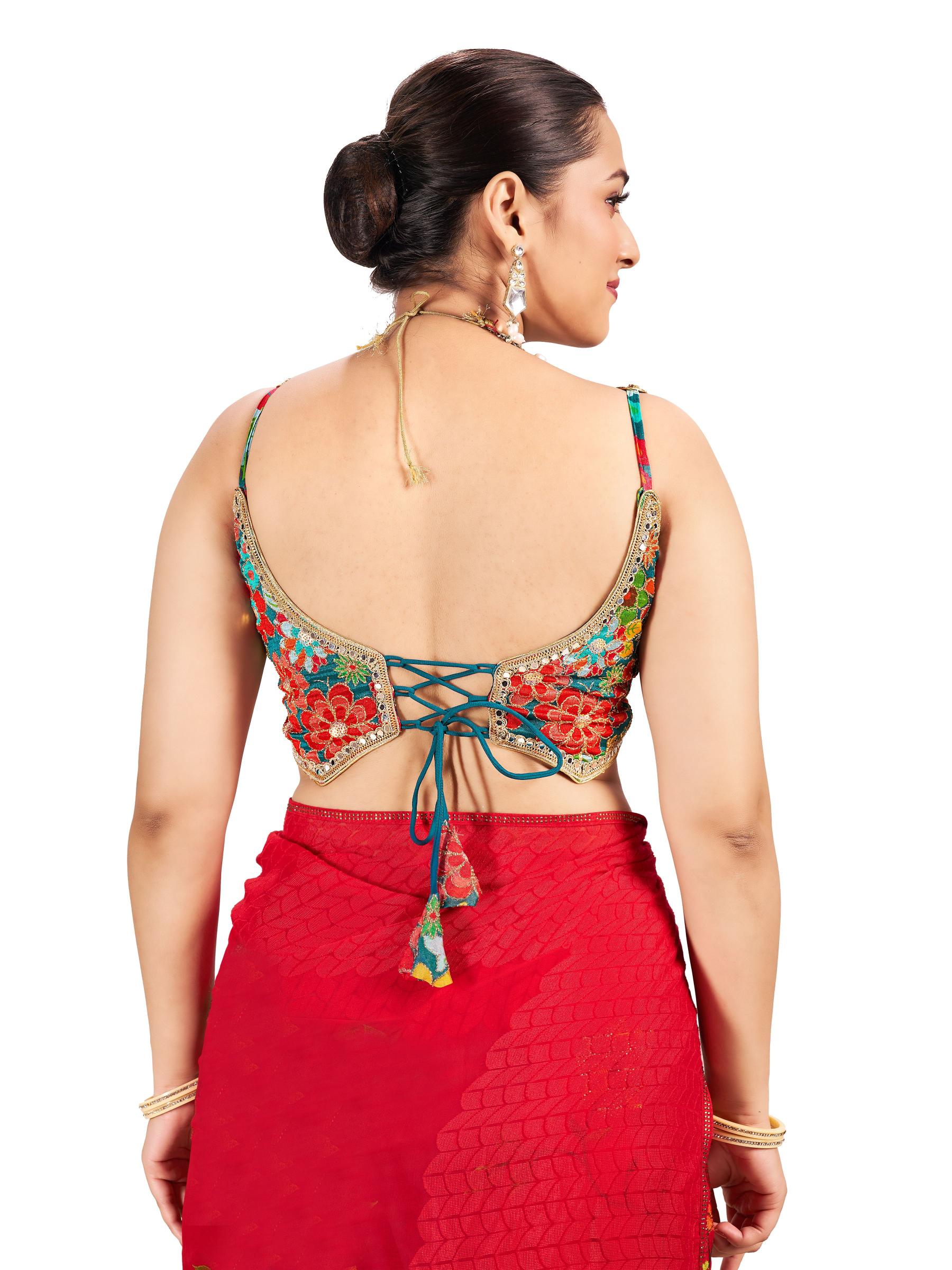 Morpetch Chiffon Readymade Blouse — alternate view