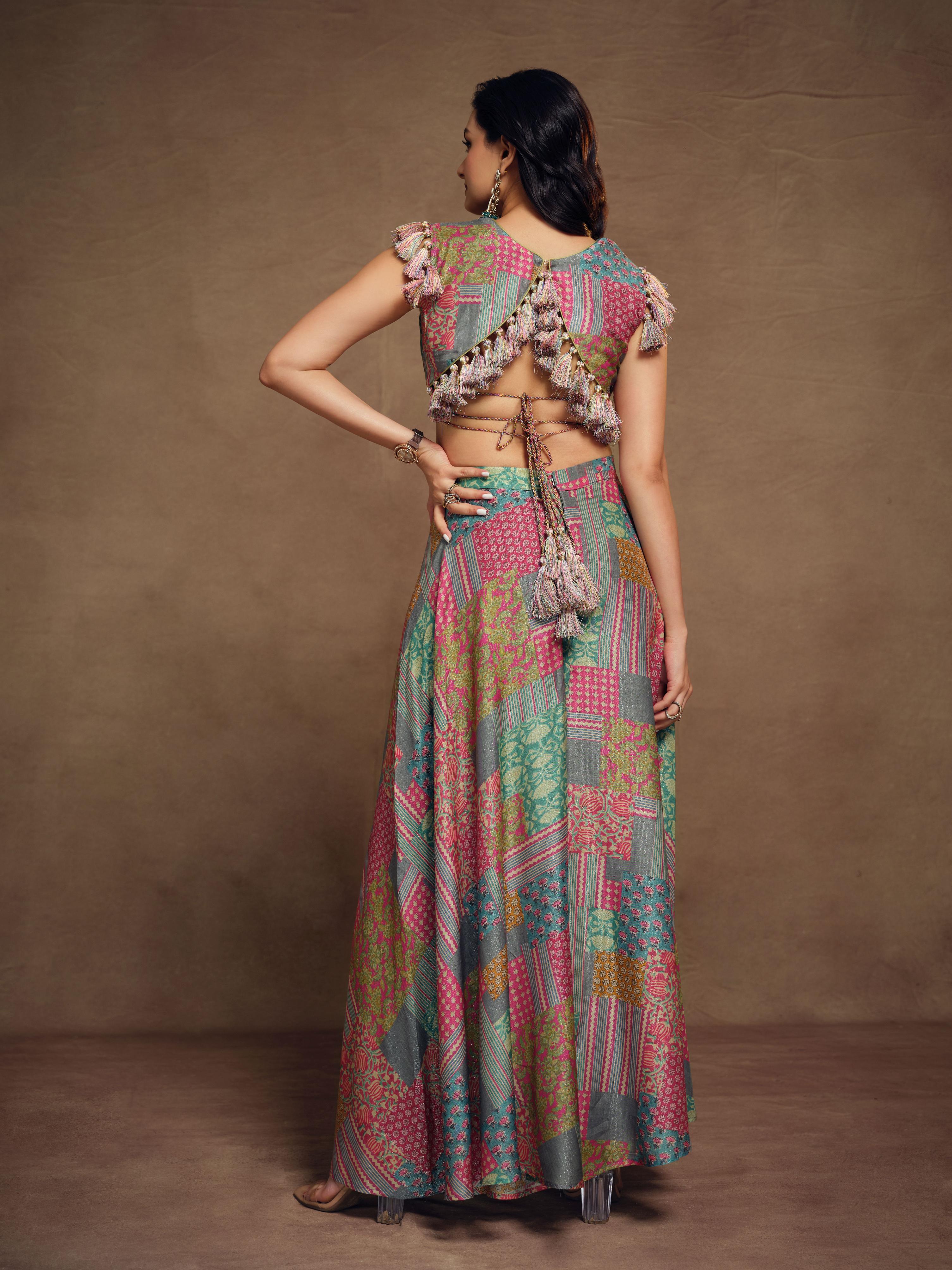 Multy Muslin Readymade Dress — alternate view