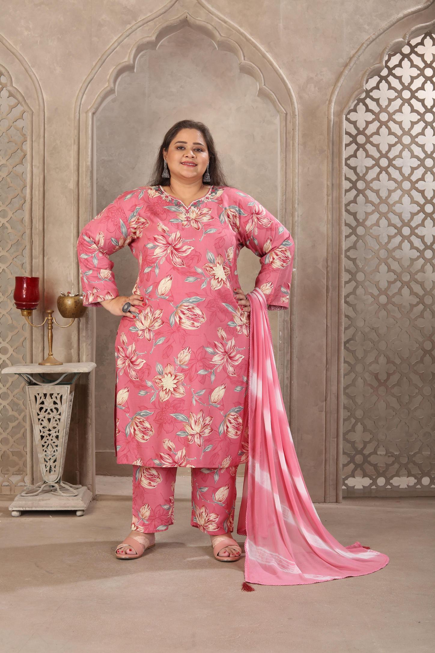 Onion Rayon Readymade Suits