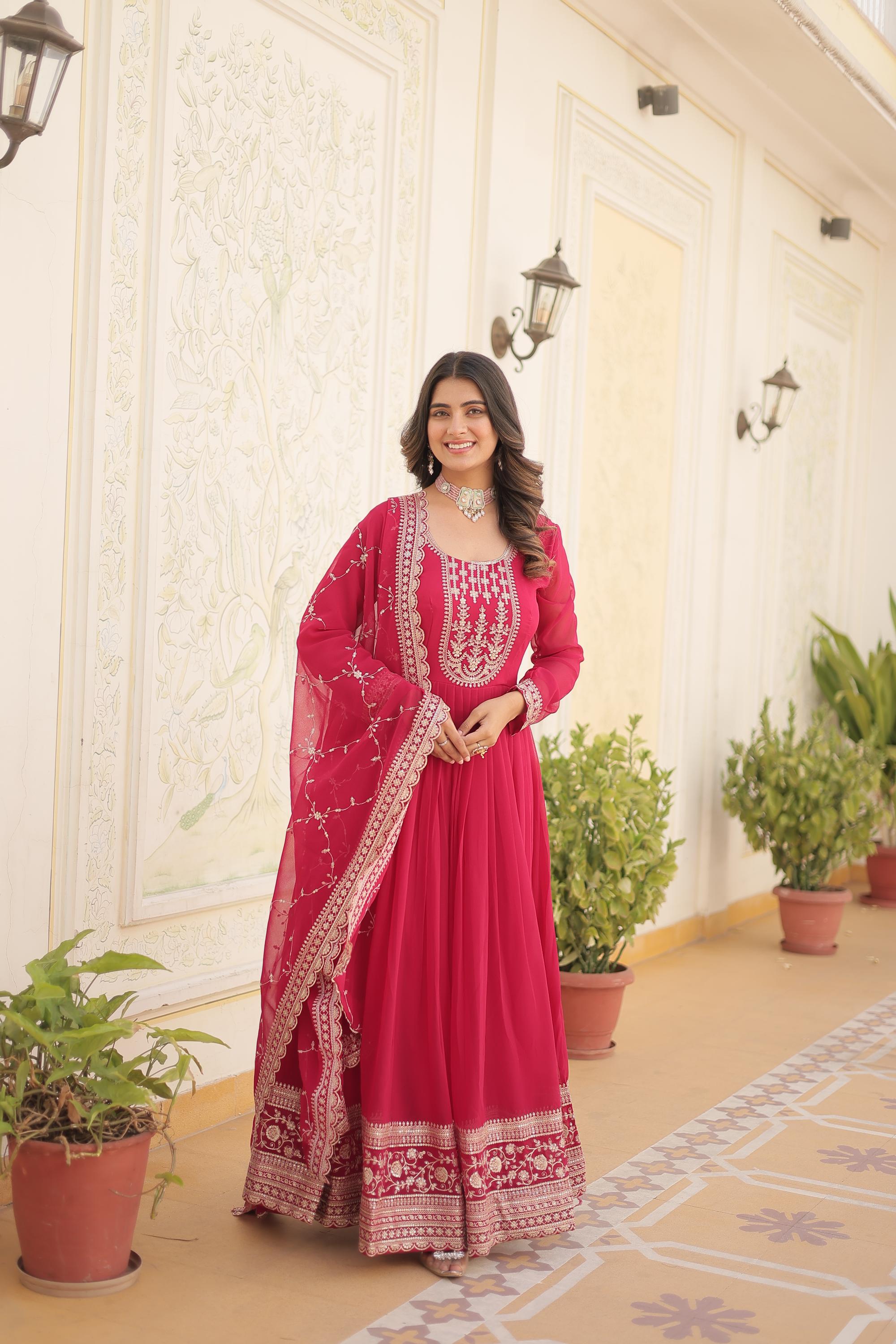 Pink Festive Gown