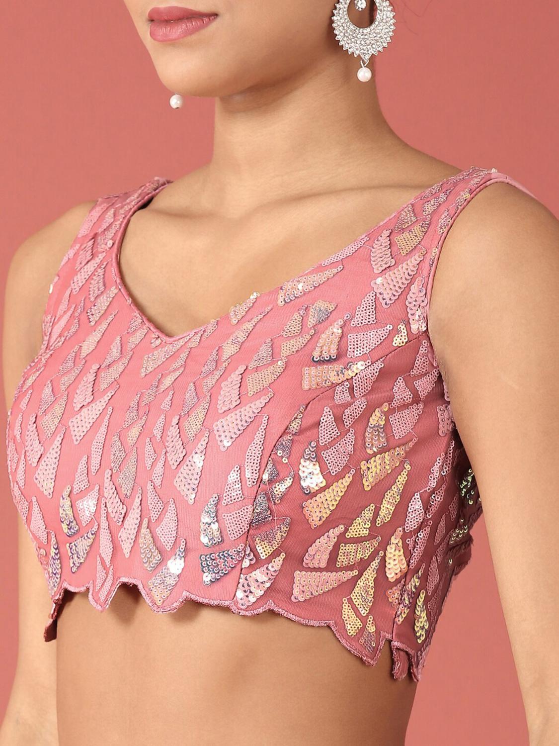 Pink Soft Net Lehenga Choli