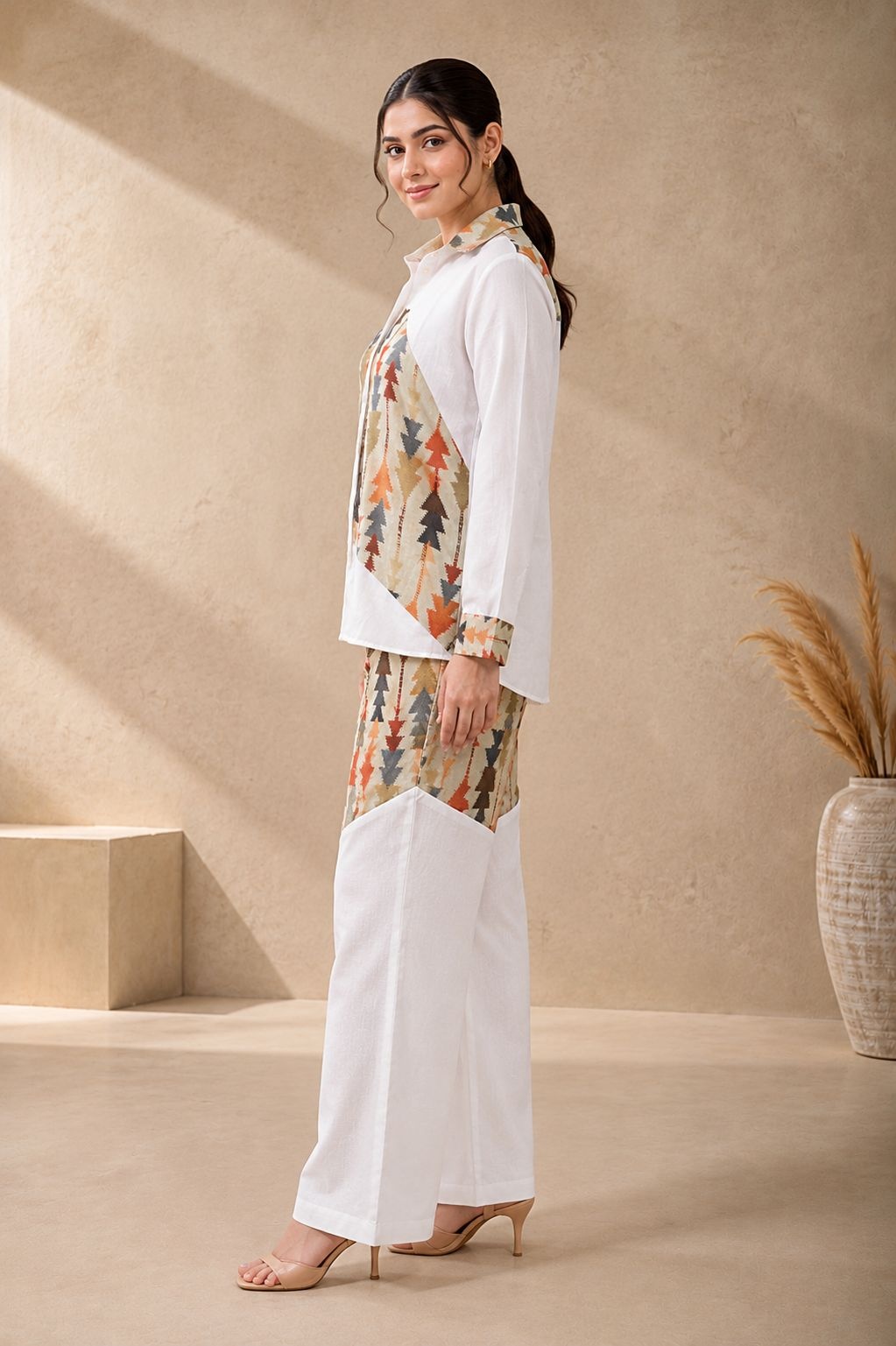 Pista Geometric Printed Co-Ord Set