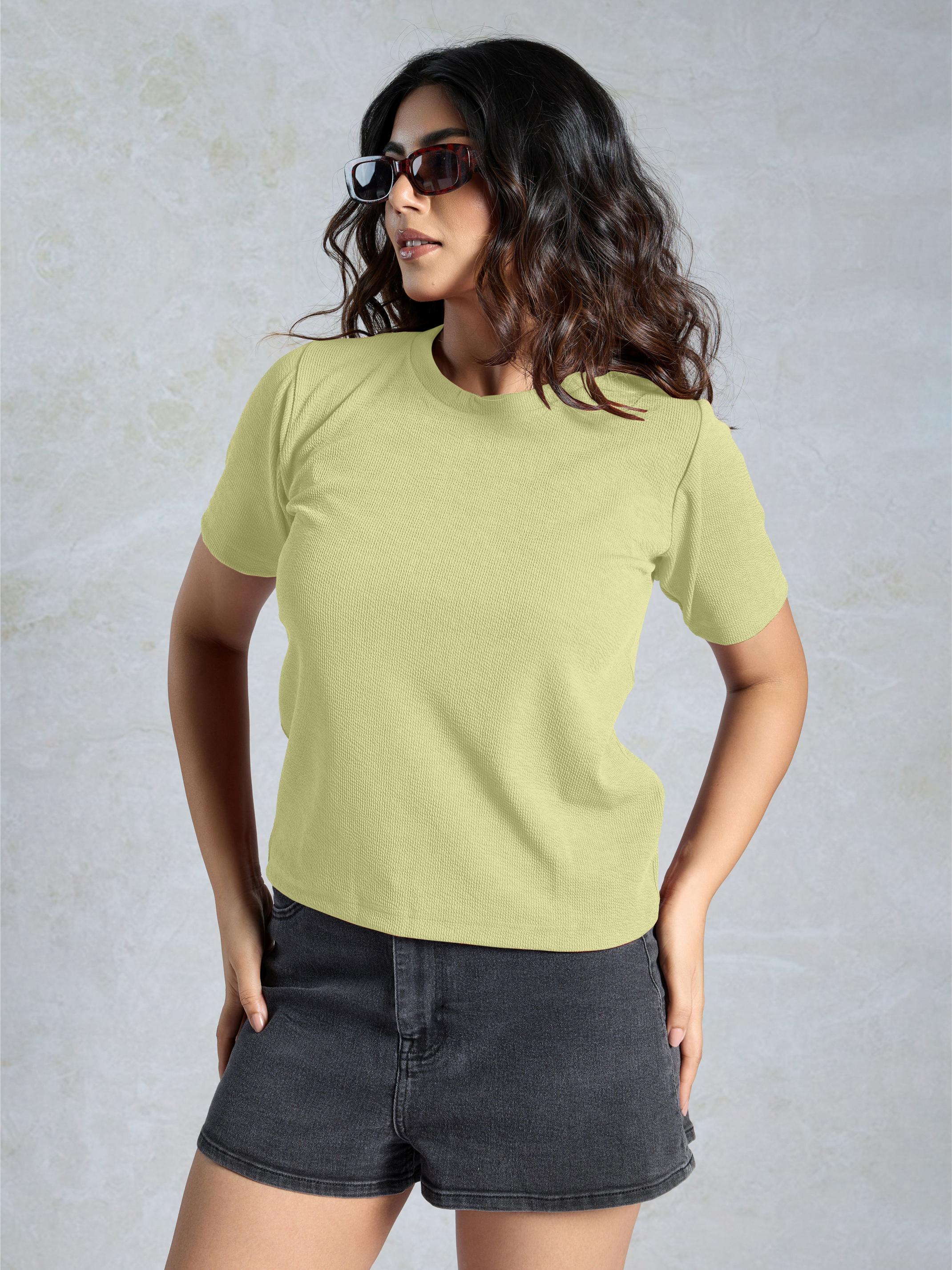 Pista Knitted Casual T-Shirt
