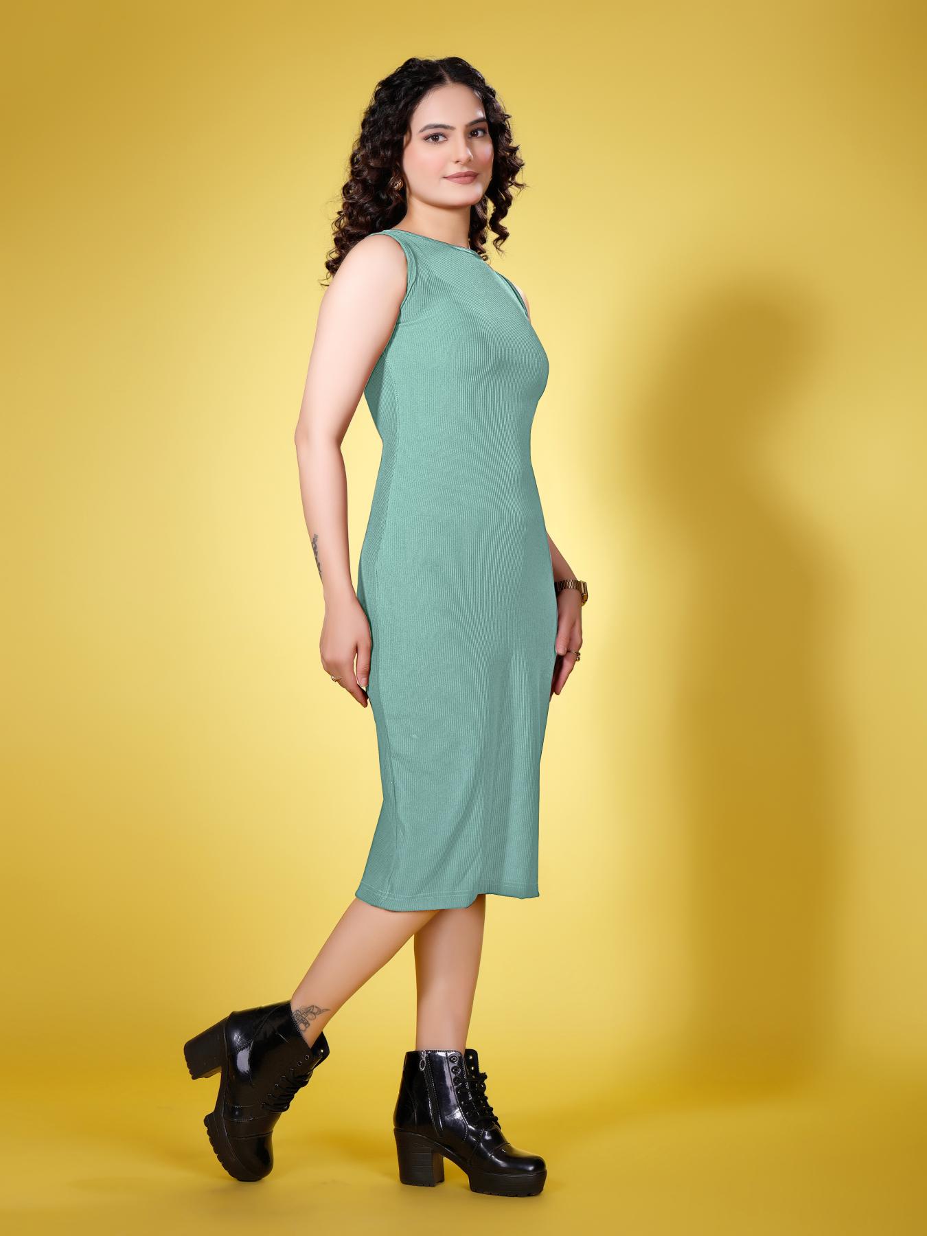 Pista Modern Sleeveless Bodycon Dress