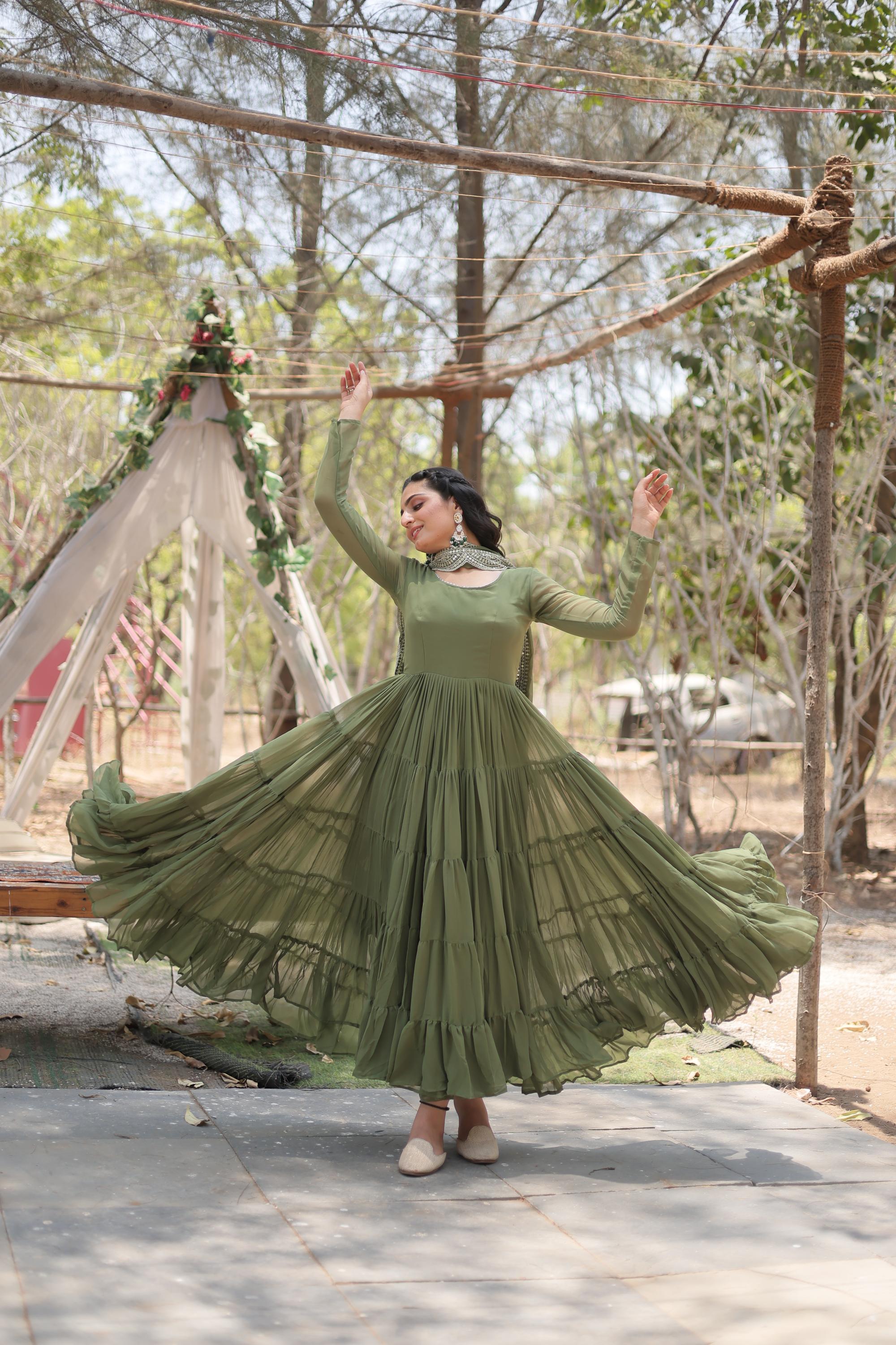 Pista Party Wear Gown — alternate view