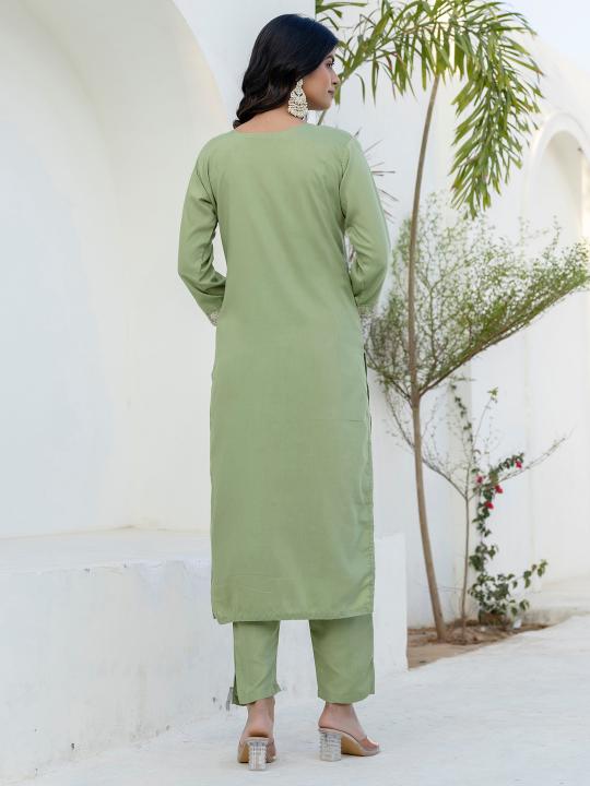 Pista Silk Blend Readymade Suits — alternate view