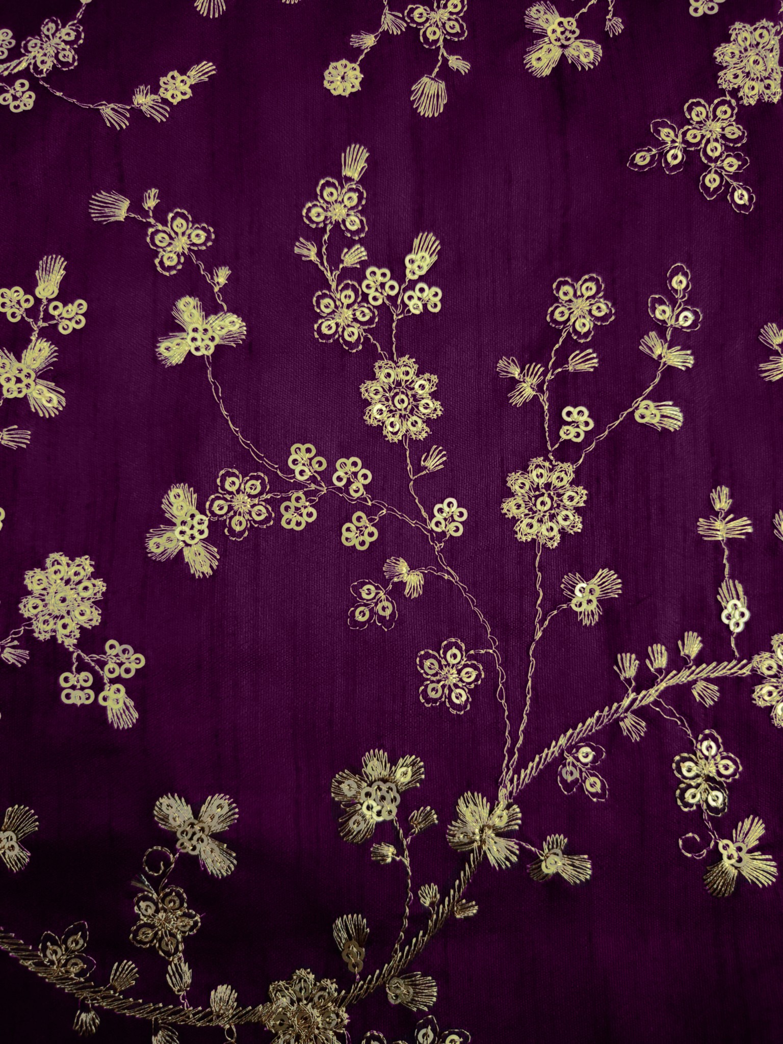 Purple Digital Print Satin Silk Lehenga Choli