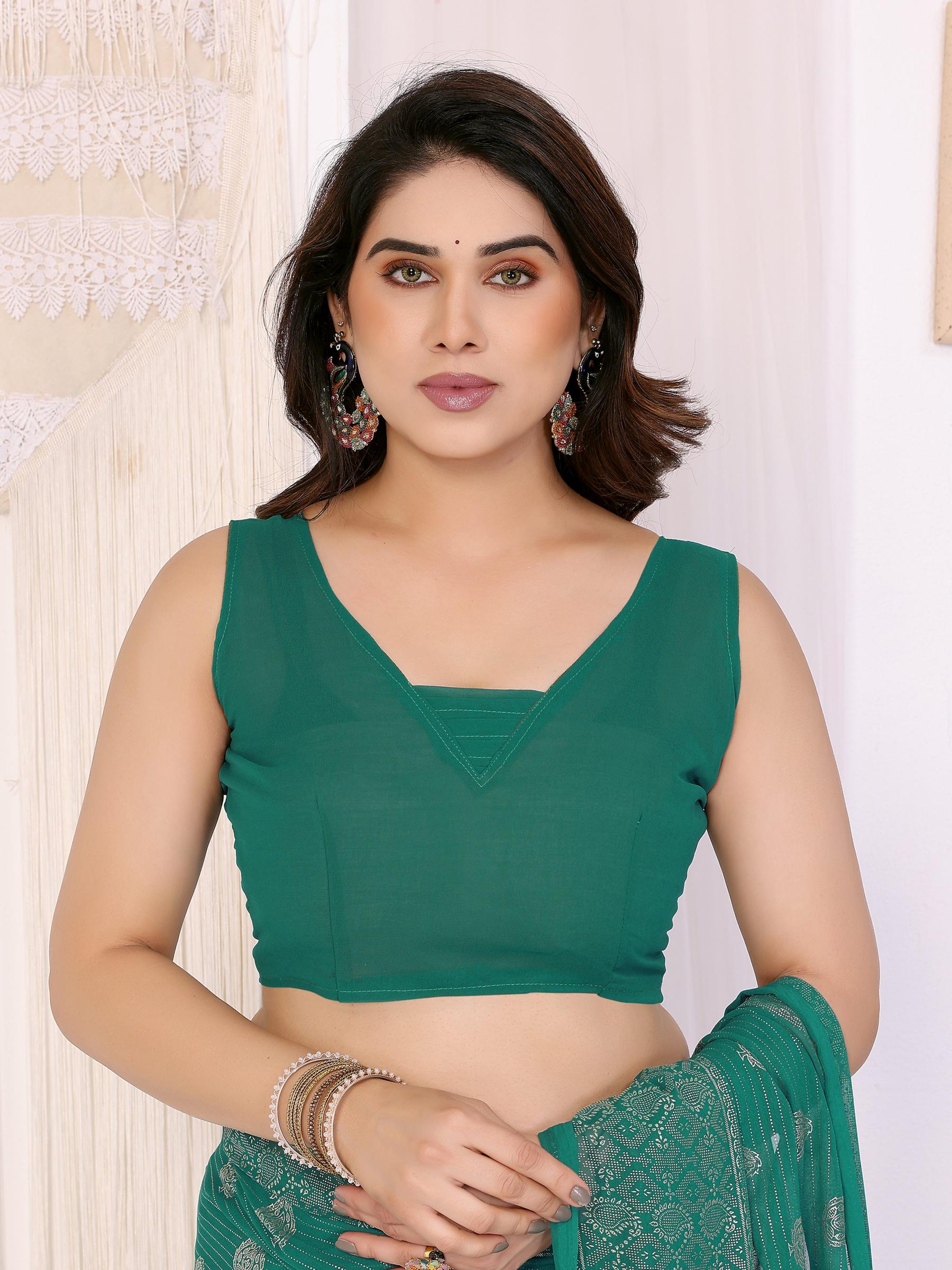 Rama Georgette Saree