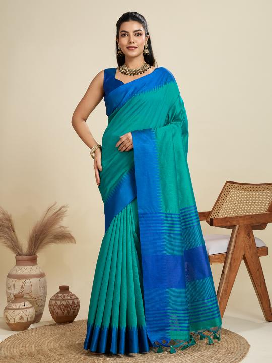 Rama Khadi Raw Silk Saree