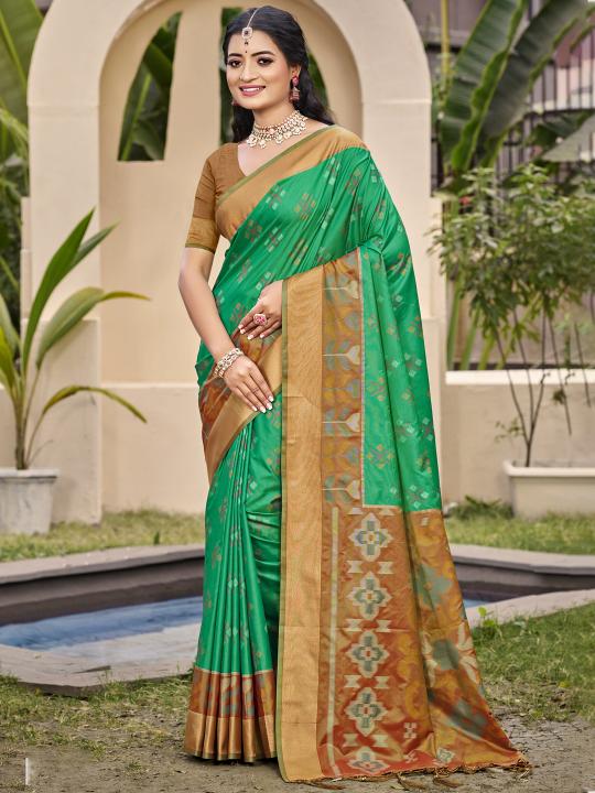 Rama Pochampalli Silk Saree