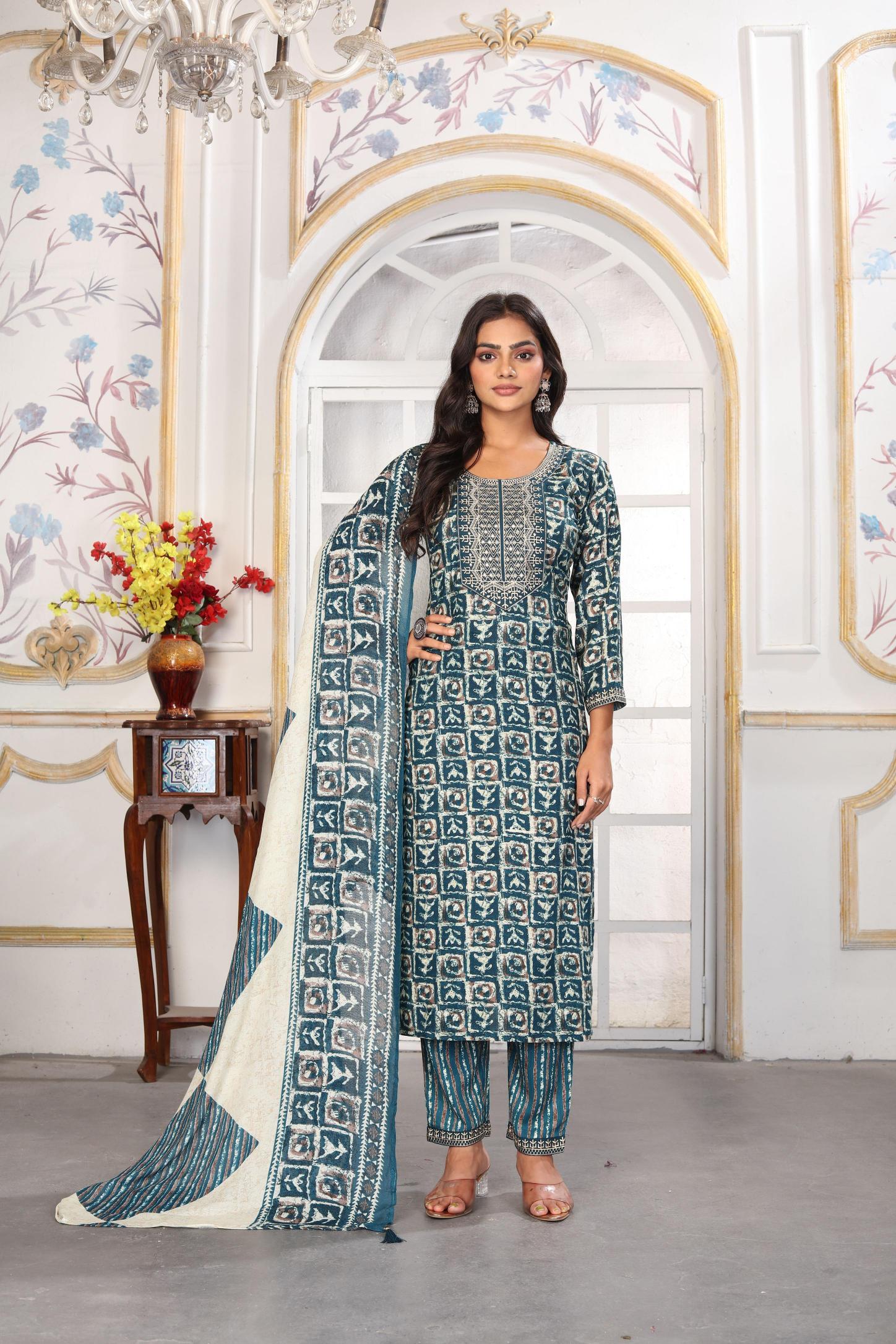 Rama Rayon Readymade Suits
