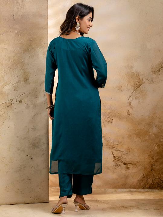Rama Silk Blend Salwar Suit — alternate view