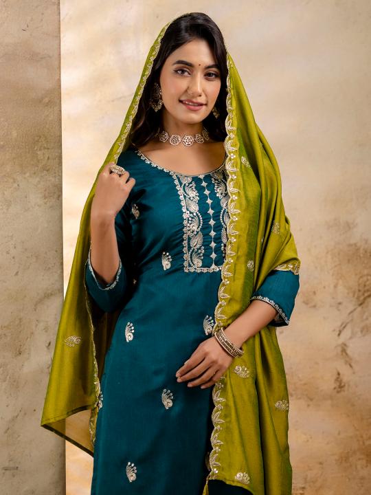 Rama Silk Blend Salwar Suit