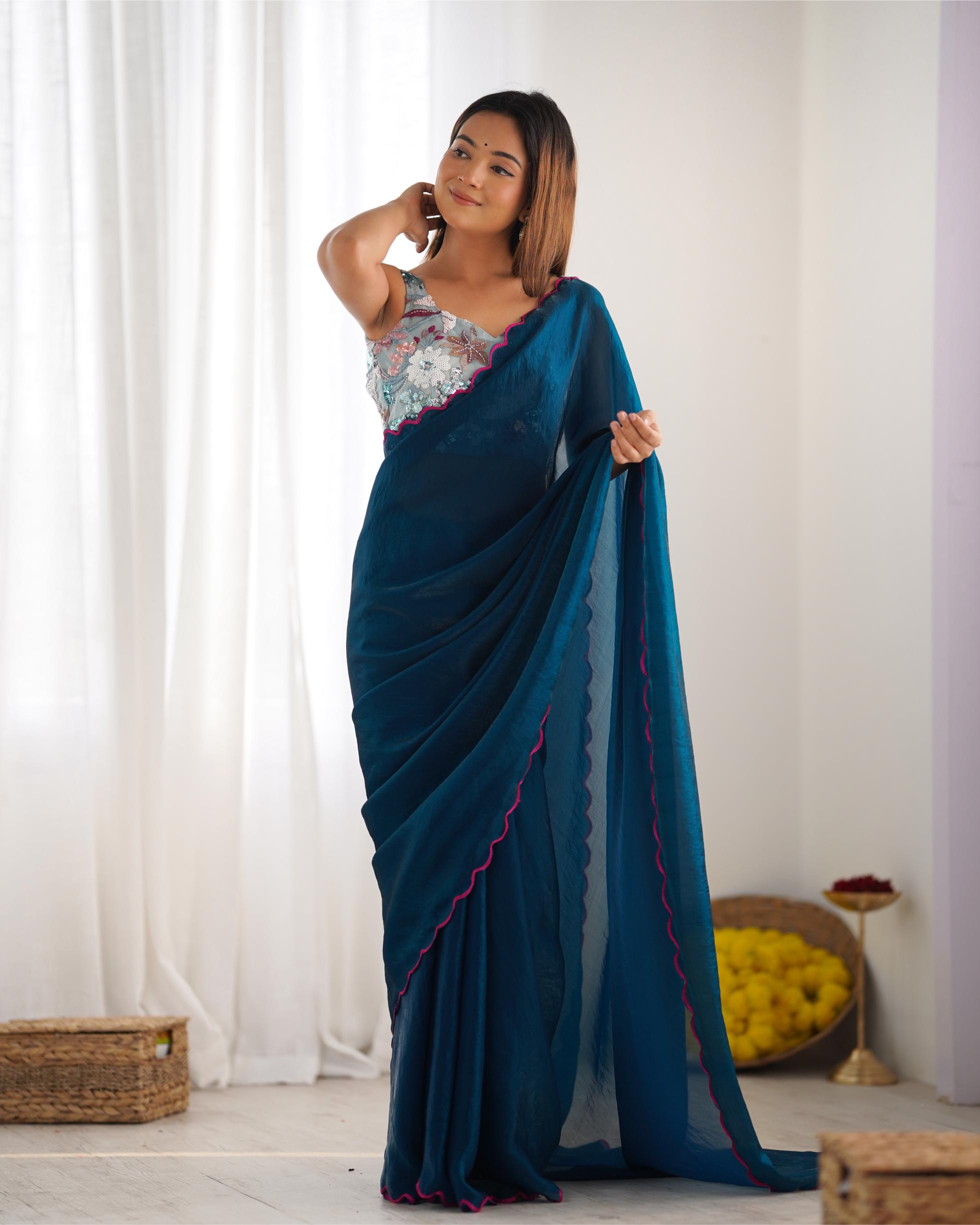 Rama Space Silk Saree