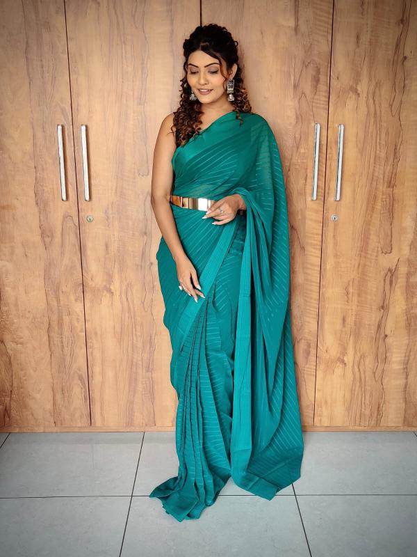 Rama Viscose Ready To Wear Saree — alternate view