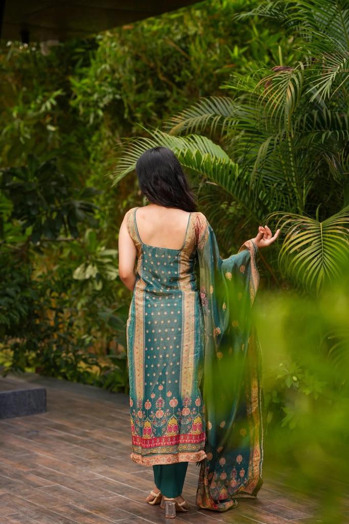 Rama Zarna Silk Readymade Suits — alternate view